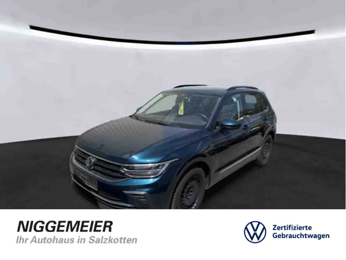 Volkswagen Tiguan 2.0TDI LIFE NAVI+LED+ACC+AHK Bleu - 1