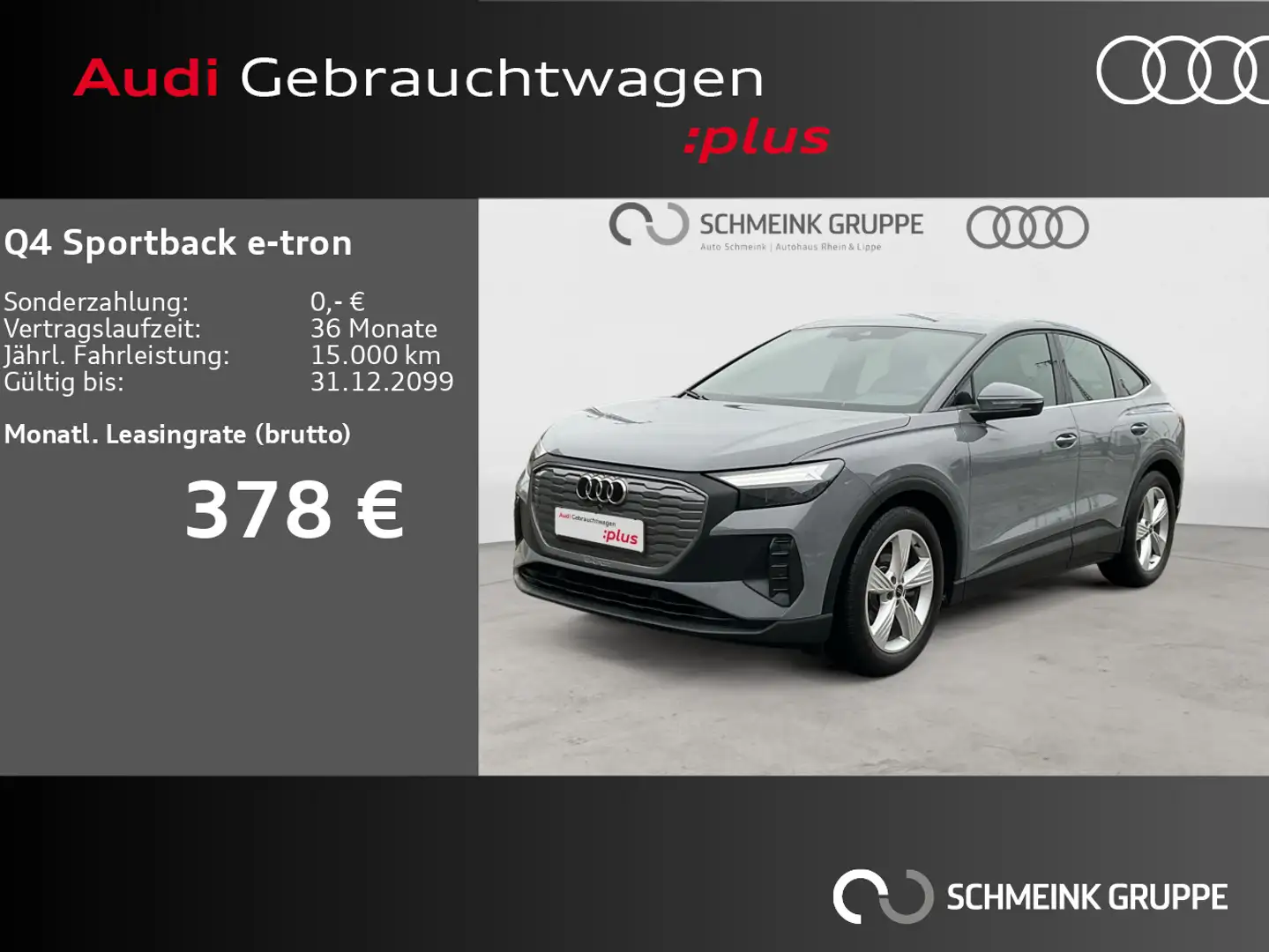 Audi Q4 e-tron Q4 Sportback 35 e-tron LED NAVI SHZ PDC PLUS Grau - 1