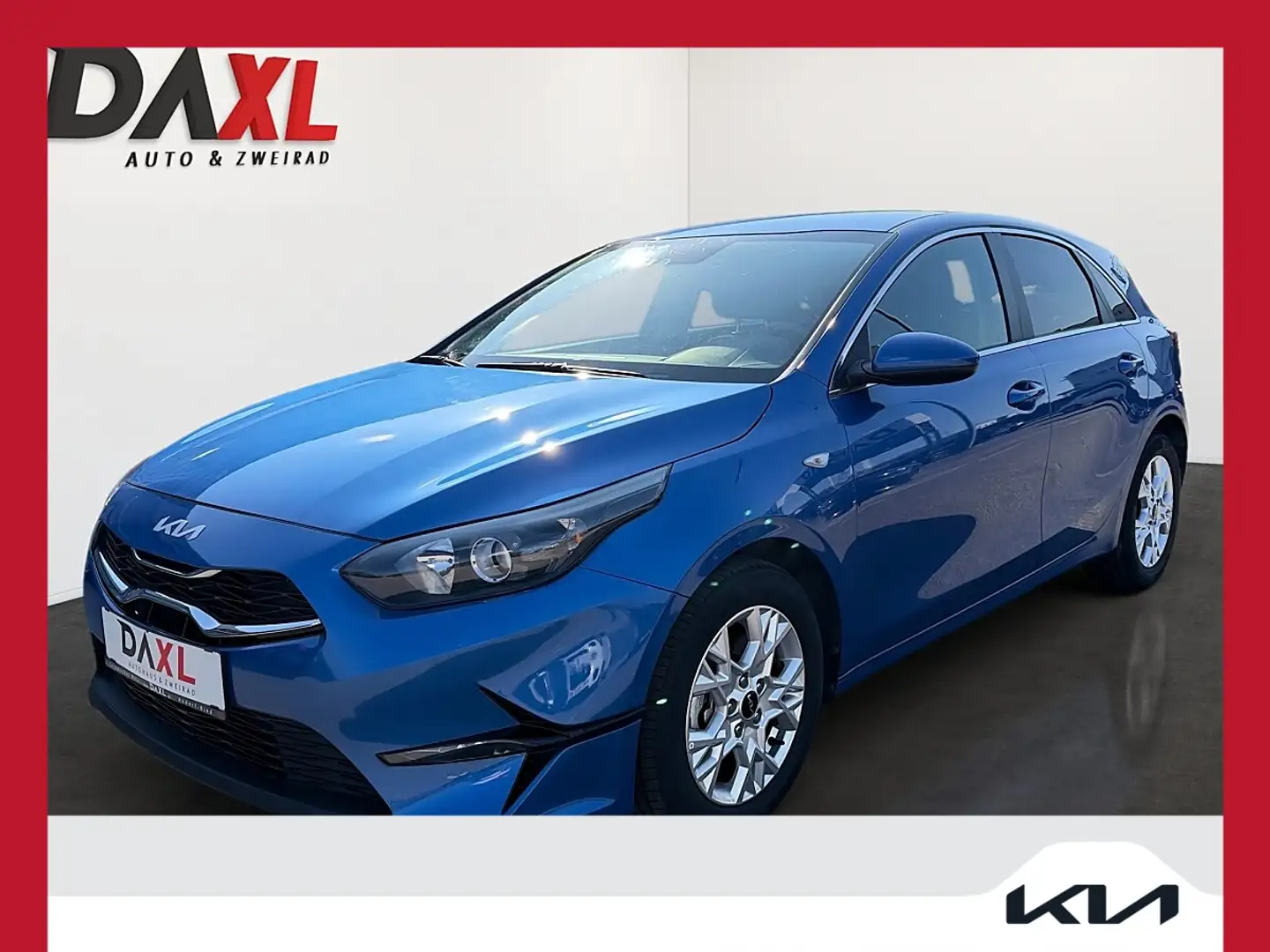 Kia Ceed / cee'd ceed 1,0 T-GDI GPF Silber *neuwertig* Blau - 1