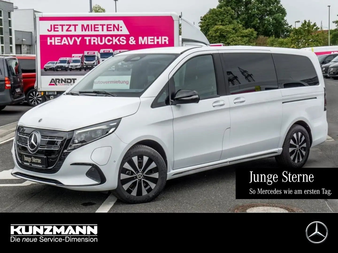 Mercedes-Benz EQV 250 Lang MBUXNavi Distronic Kamera Weiß - 1