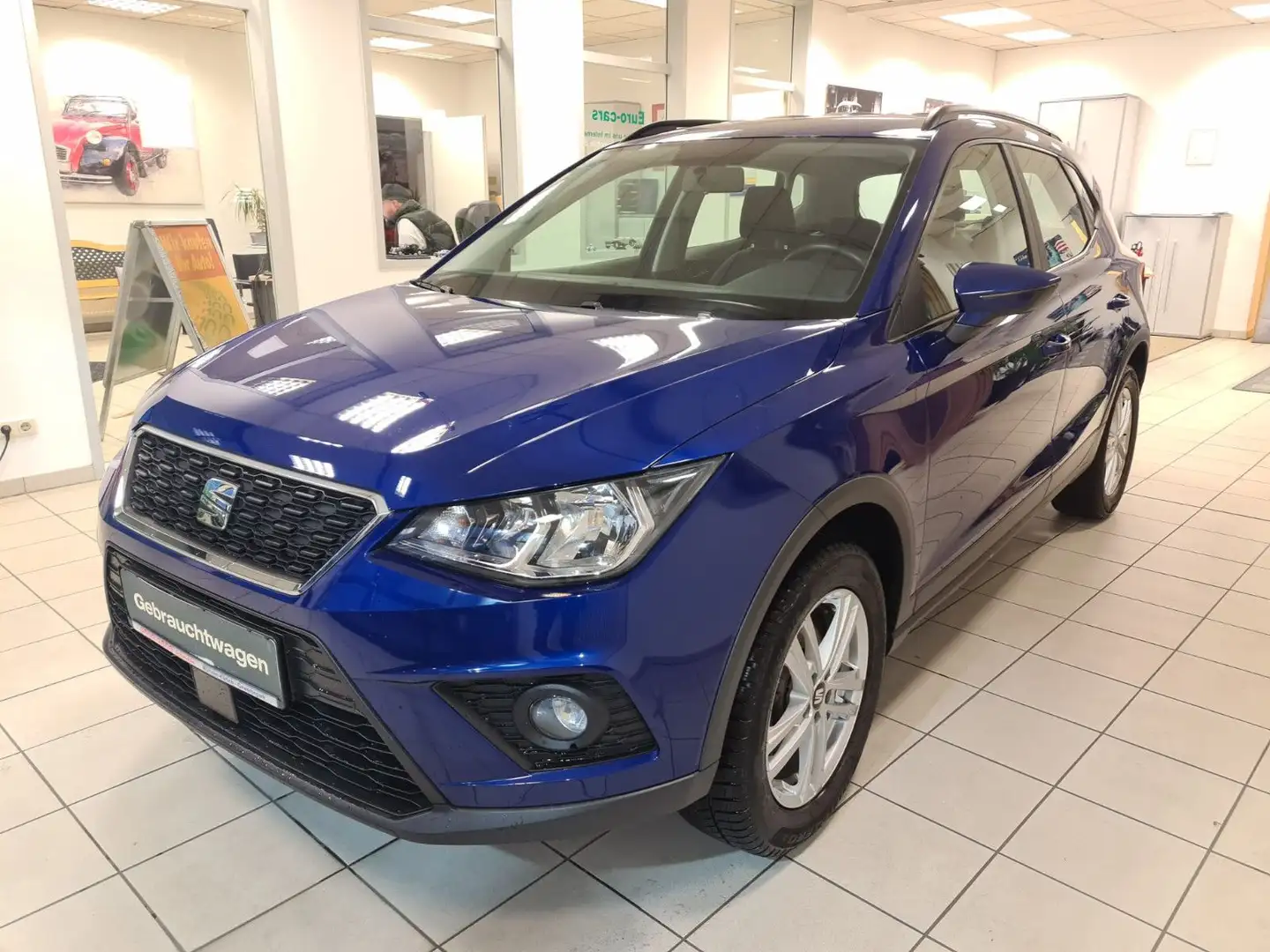 SEAT Arona Style/WENIG KM/1.HAND/SCHECKHEFT/CAR PLAY Blau - 1