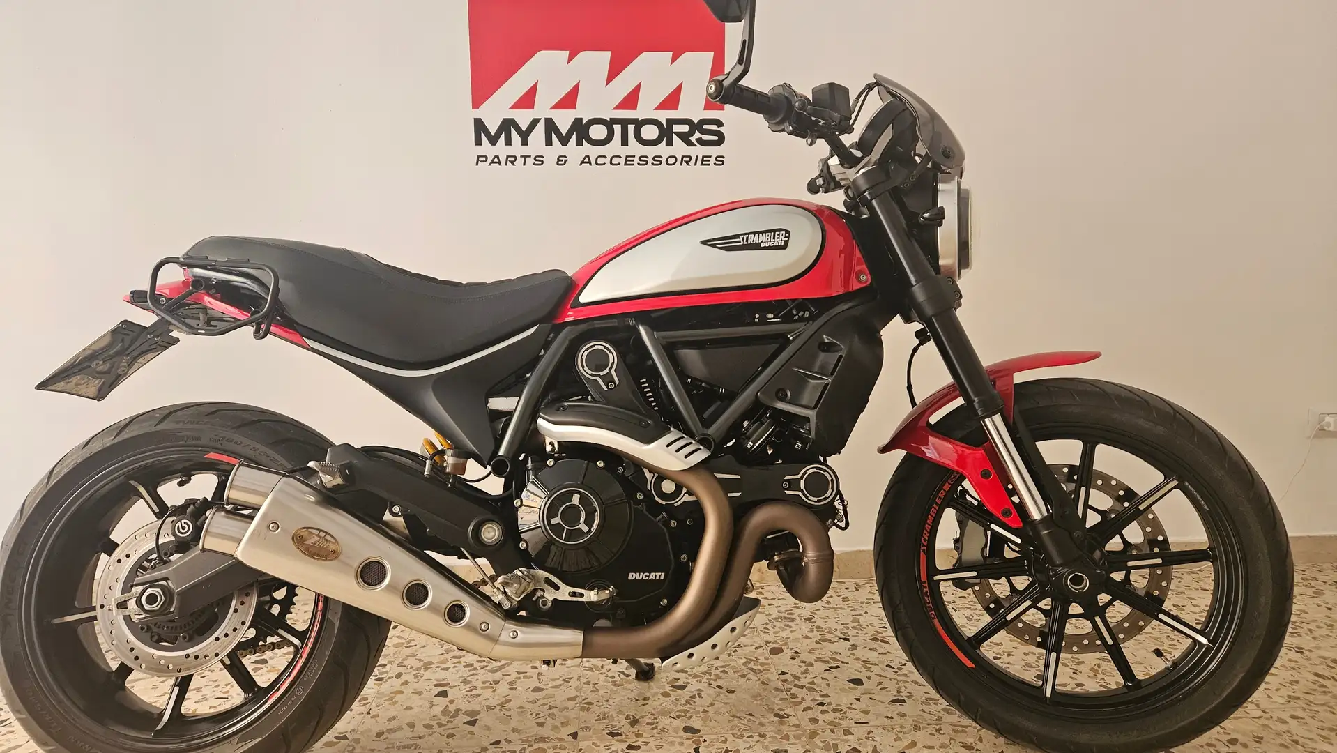 Ducati Scrambler icon Rood - 1