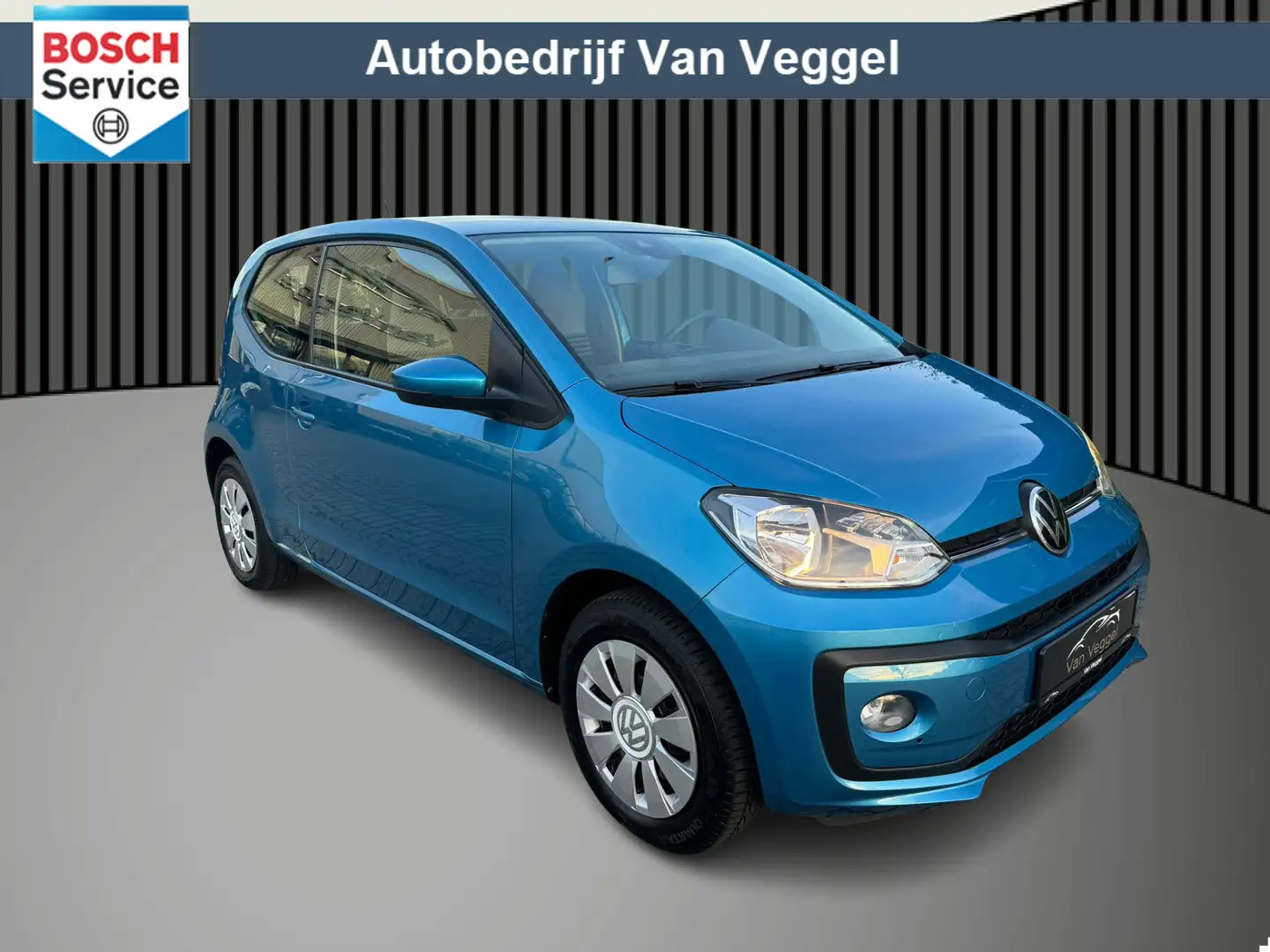 Volkswagen up! 1.0 camera, airco, stoelverw, cruise Bleu - 1