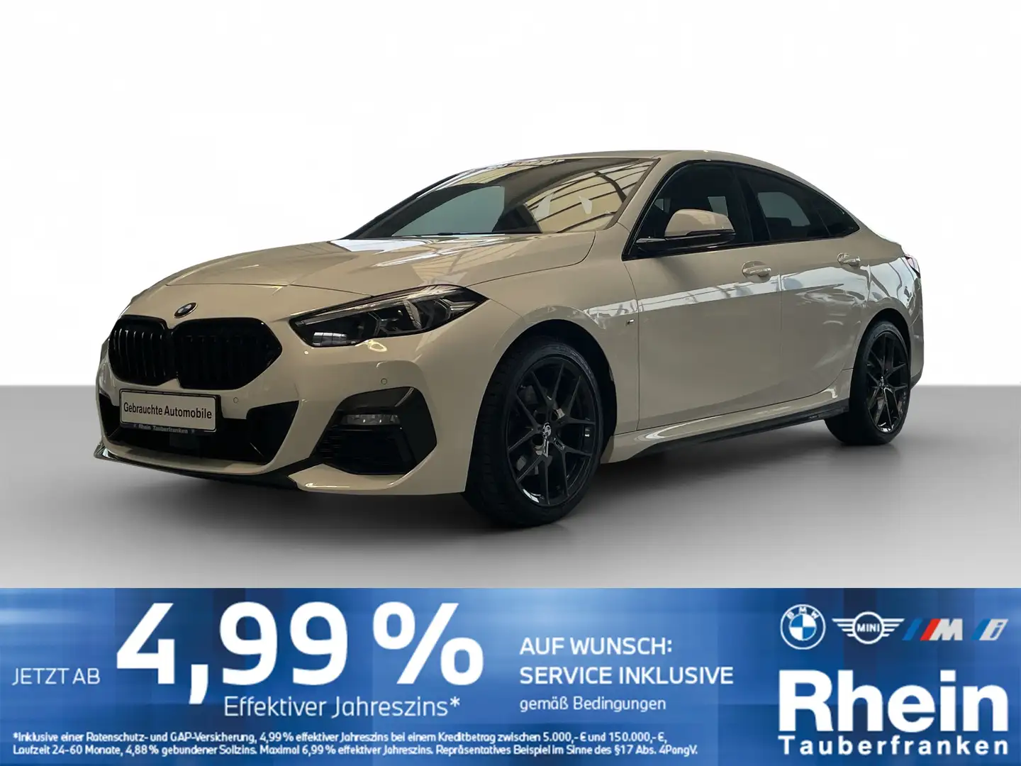 BMW 218 d Gran Coupé M Sport NaviProf*SHZ* Blanco - 1