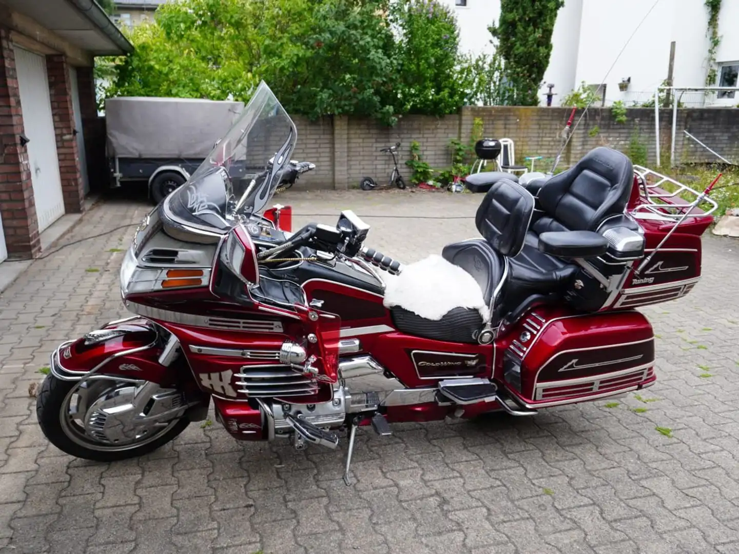 Honda Gold Wing 1500 .SC 22 Red - 1