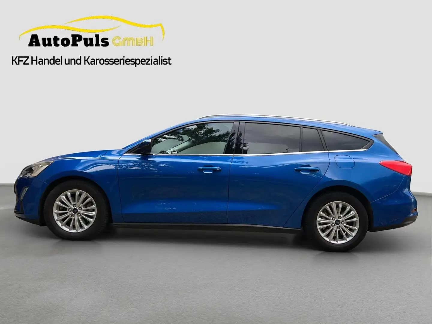 Ford Focus Titanium + Automatik + Navi + Adaptiver Tempomat + Blau - 2
