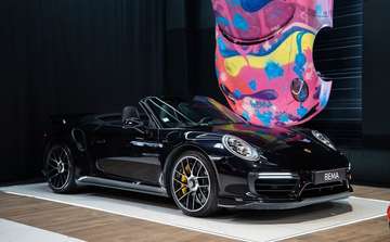 991.2 Turbo S Cabriolet 3.8 580 ch | Burmester Lift Volant carbone Sport Chrono À partir de 1980-mois
