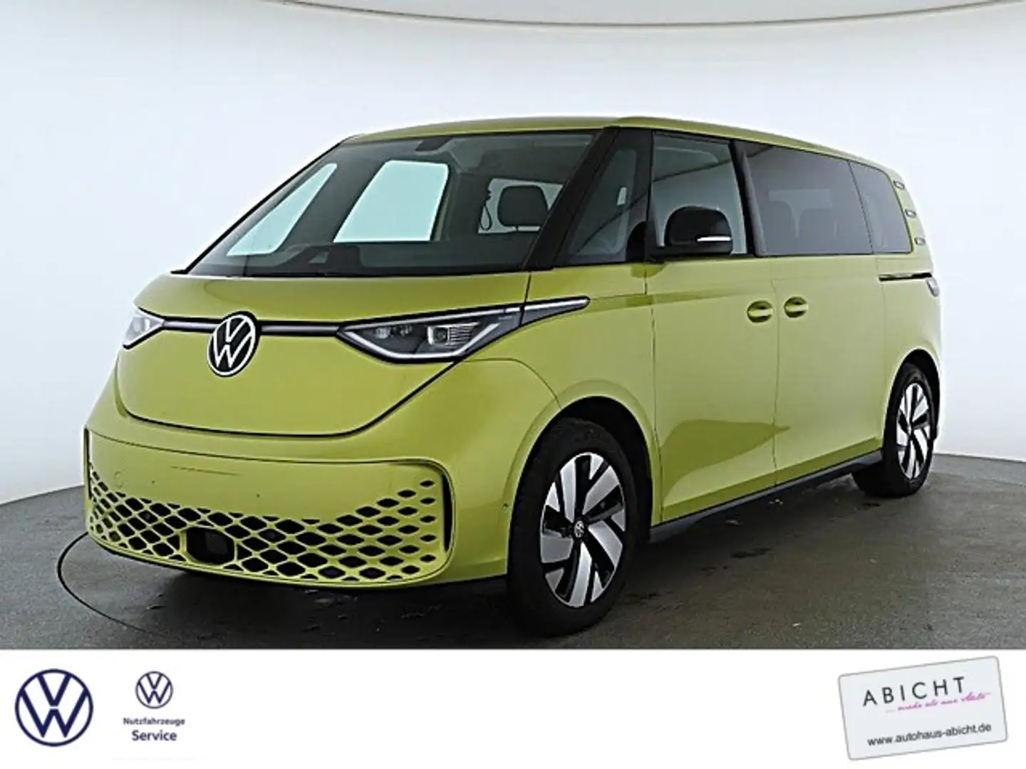 Volkswagen ID. Buzz Pro Langer Radstand 7Sitze AHK Winterr.Anschlussga Jaune - 1