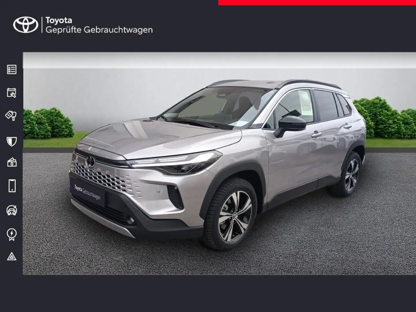 Toyota Corolla Cross Hybrid 25 FWD Teamplayer WKR + AHK abnehmbar Grau - 1