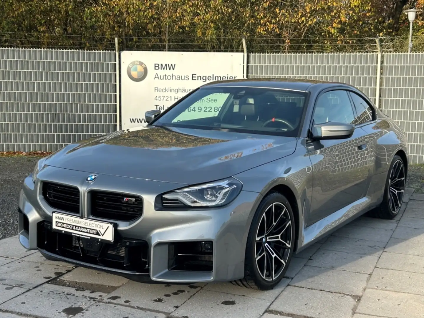 BMW M2 Head-Up ACC ParkAssis eSitze HiFi Navi Prof! Gris - 1