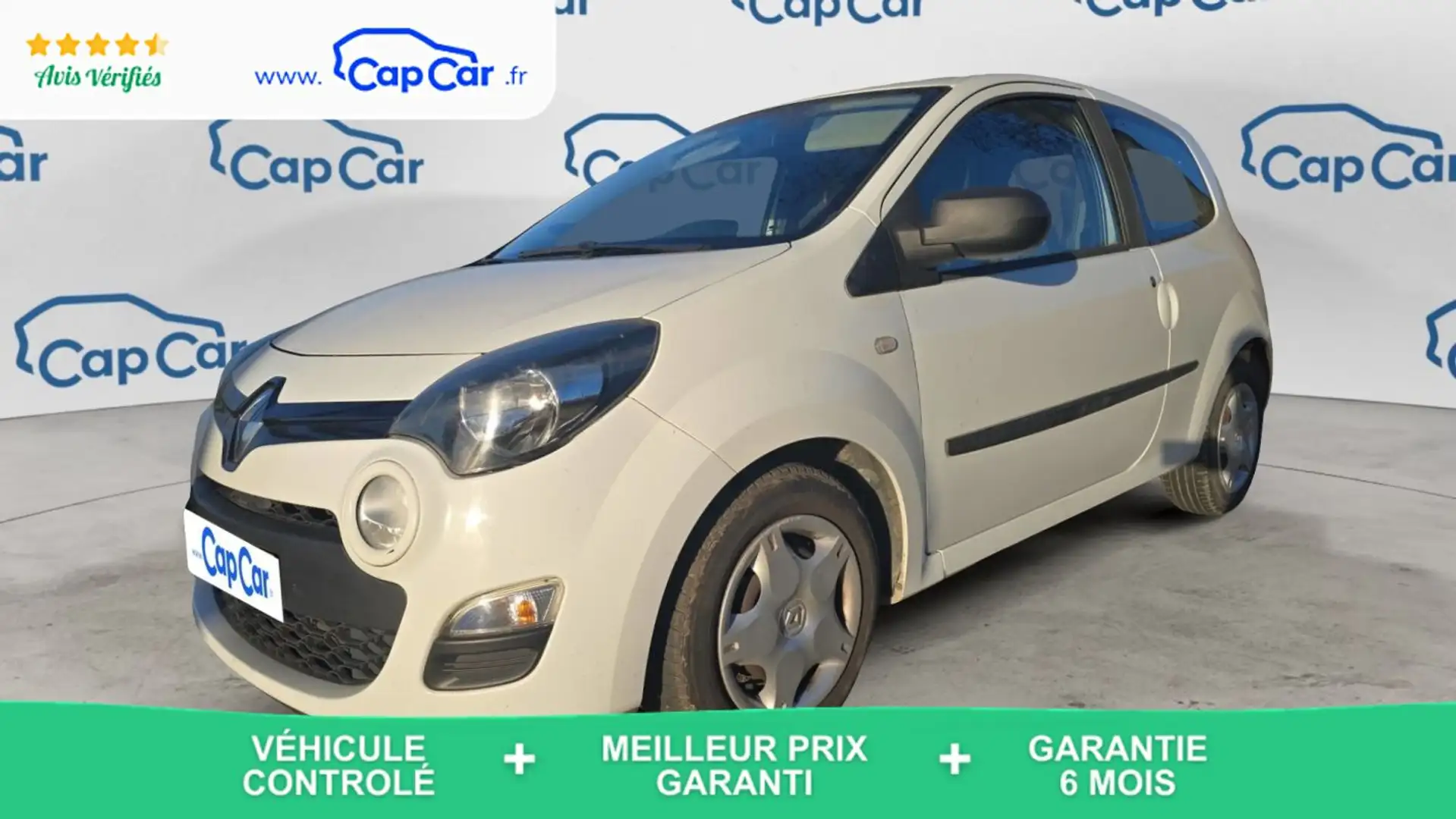 Renault Twingo II 1.2 75 Eco2 Life Blanc - 1