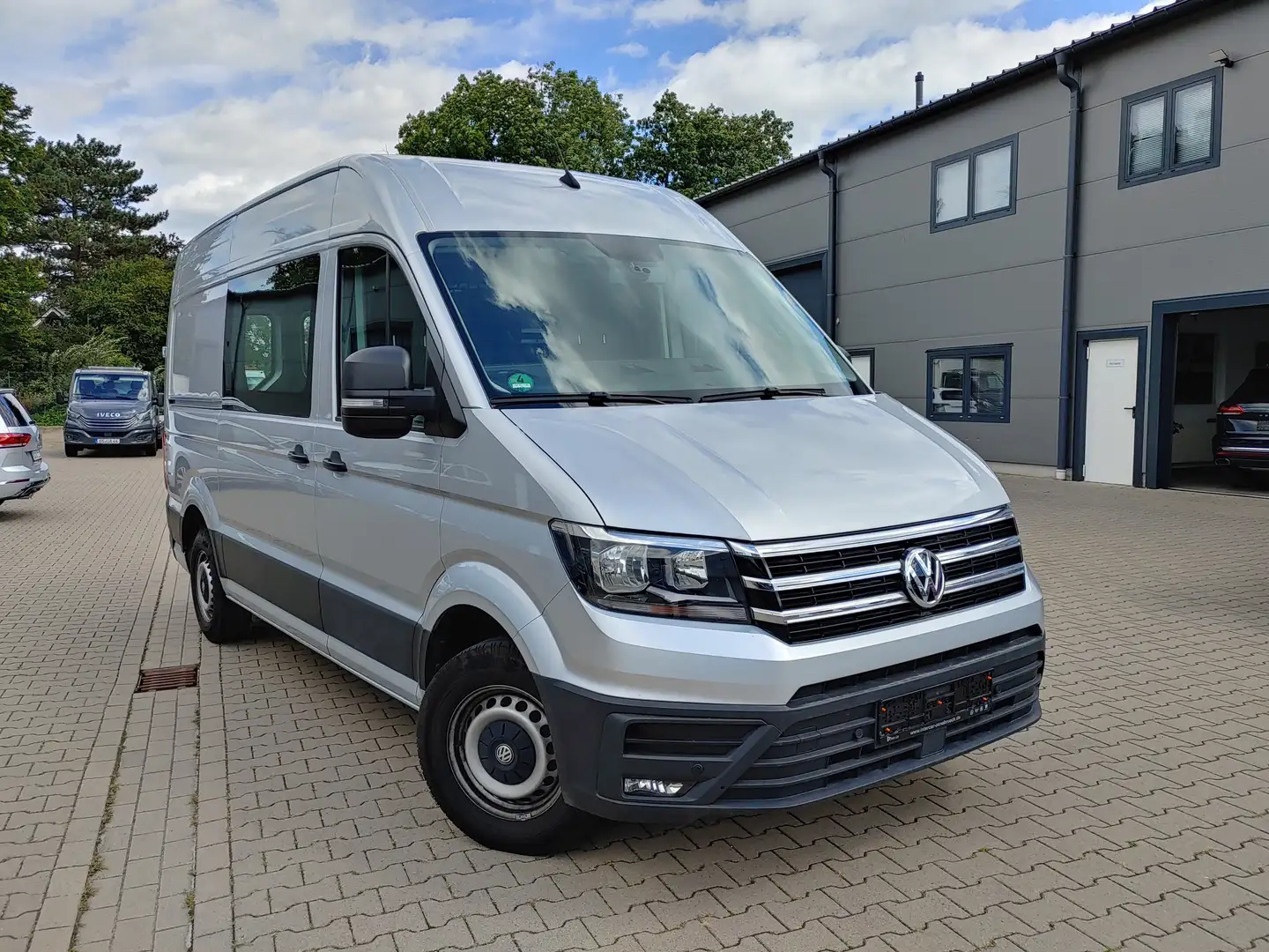 Volkswagen Crafter 2.0 TDI Trendline Kasten 35 AHK/PDC/MwSt Argintiu - 2