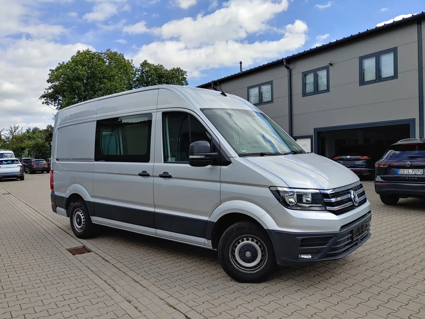 Volkswagen Crafter 2.0 TDI Trendline Kasten 35 AHK/PDC/MwSt Argintiu - 1