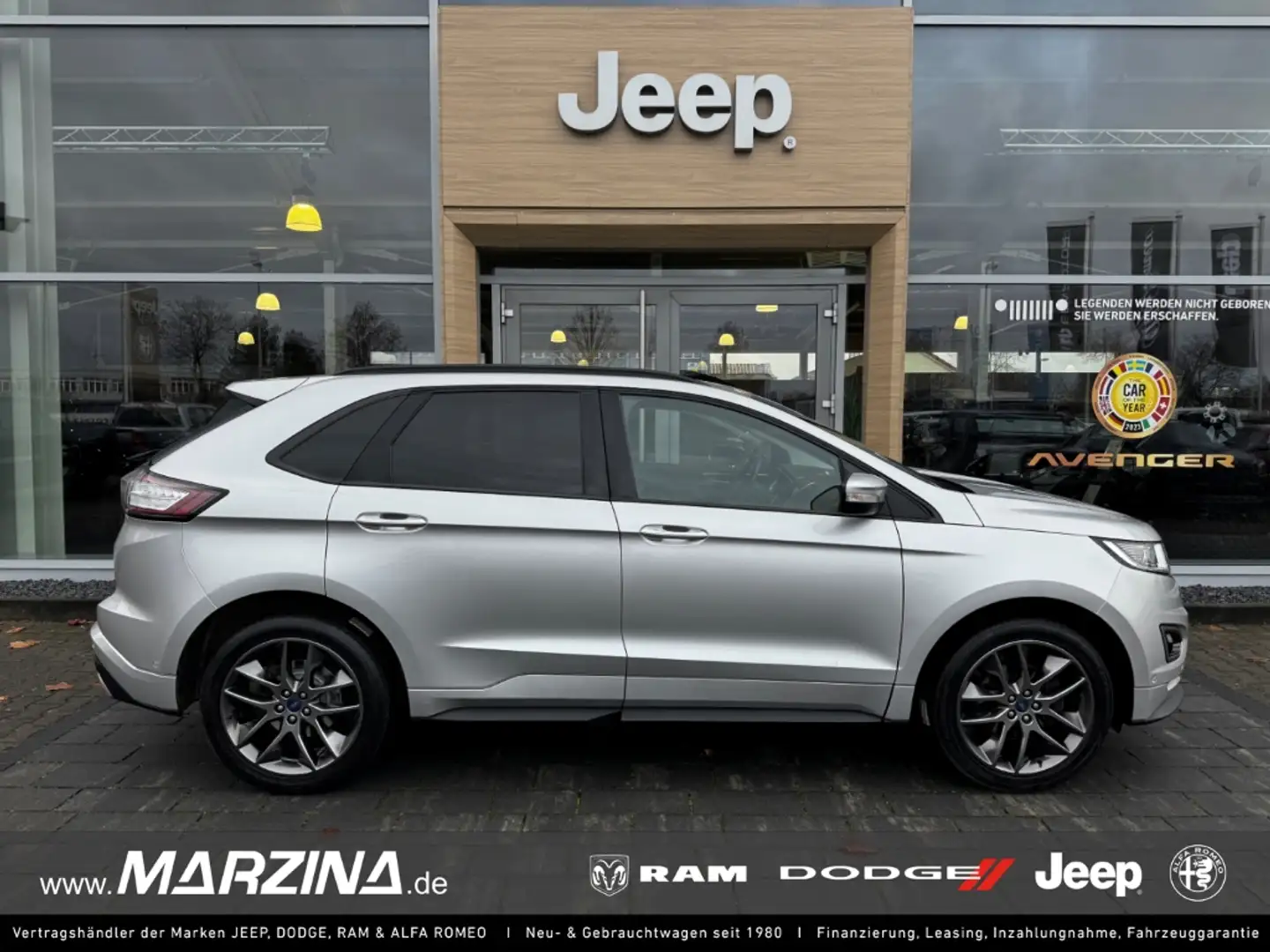 Ford Edge Sport 4x4 Navi Soundsystem LED Kurvenlicht El. Hec Argintiu - 1