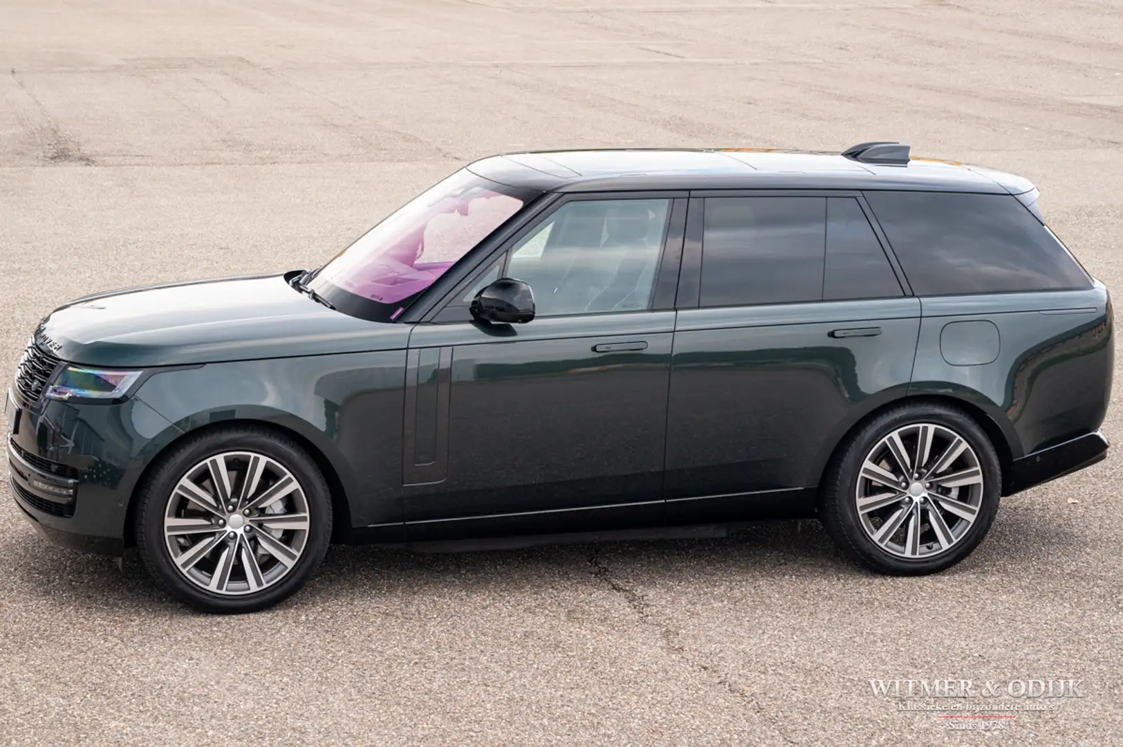 Land Rover Range Rover 3.0 P440e Belgravia Green, head-up display, panora Verde - 1
