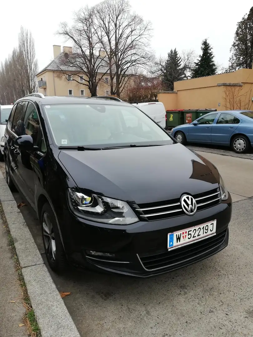 Volkswagen Sharan 2,0 TDI DSG Schwarz - 2
