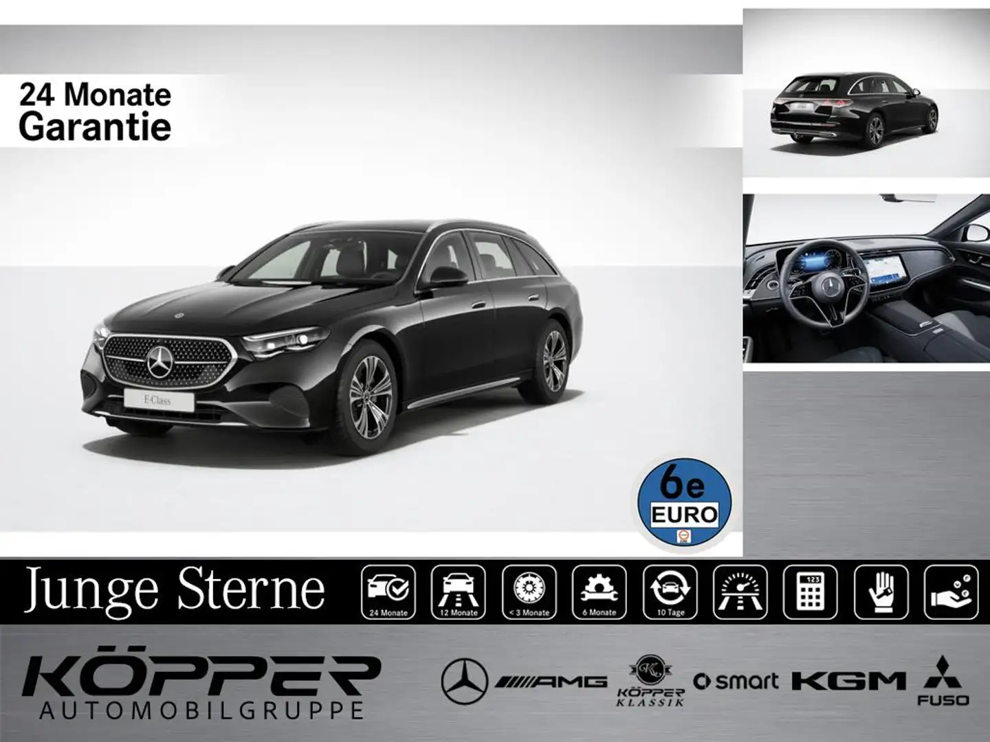 Mercedes-Benz E 200 T Avantgarde Advanced PLUS AHK Digi Light Schwarz - 1
