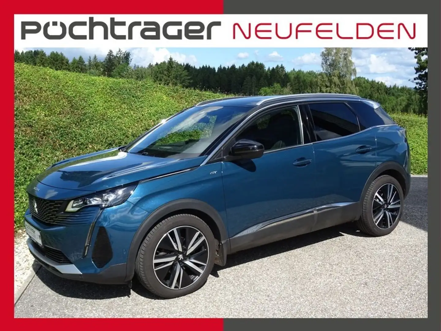 Peugeot 3008 GT 1,5 BHDi EAT8 Anhängevorrichtung Blau - 1