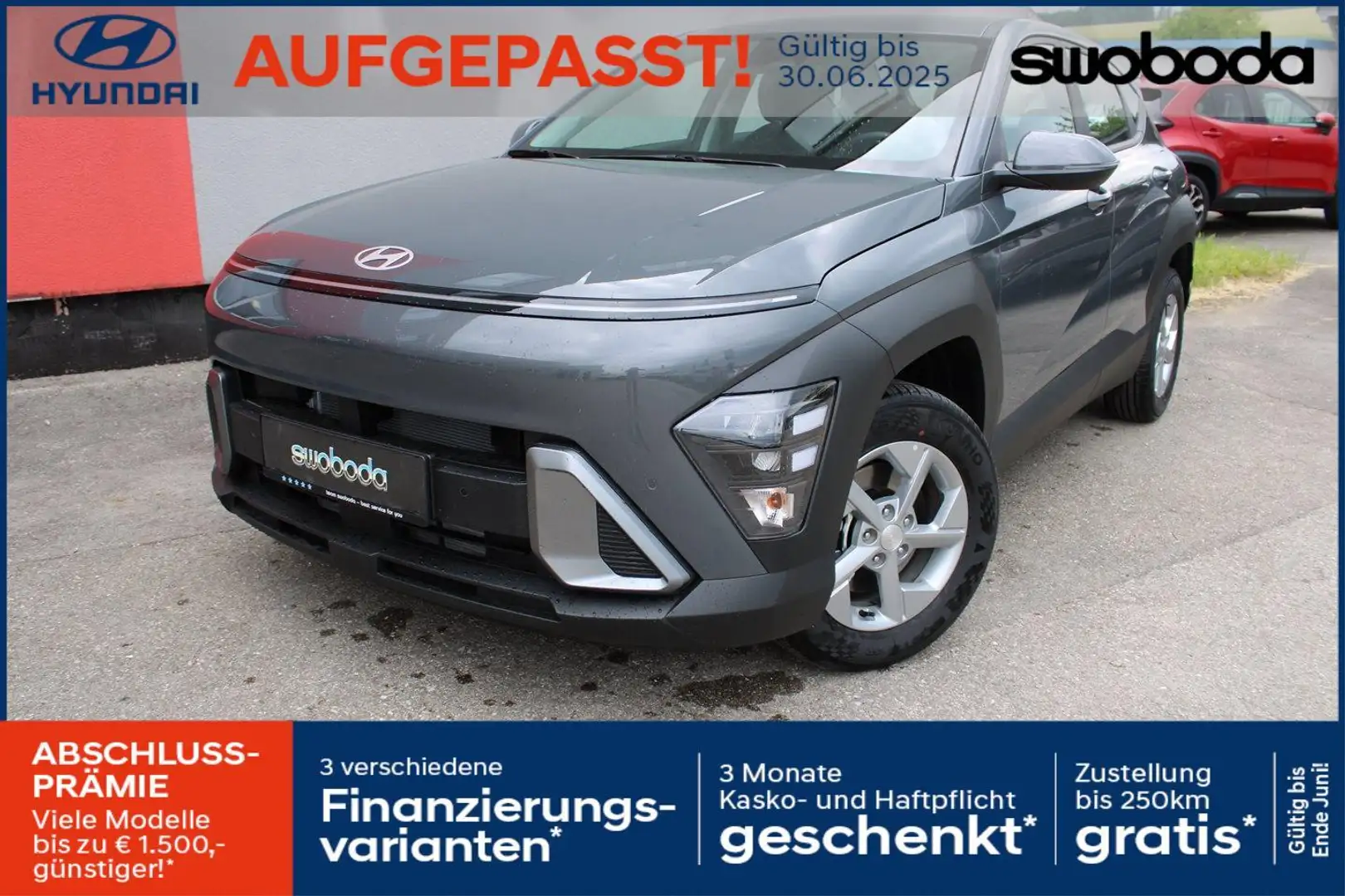 Hyundai KONA Kona (MY25) Smart Line 1.0 TGDI 2WD k5bs1 Grau - 1