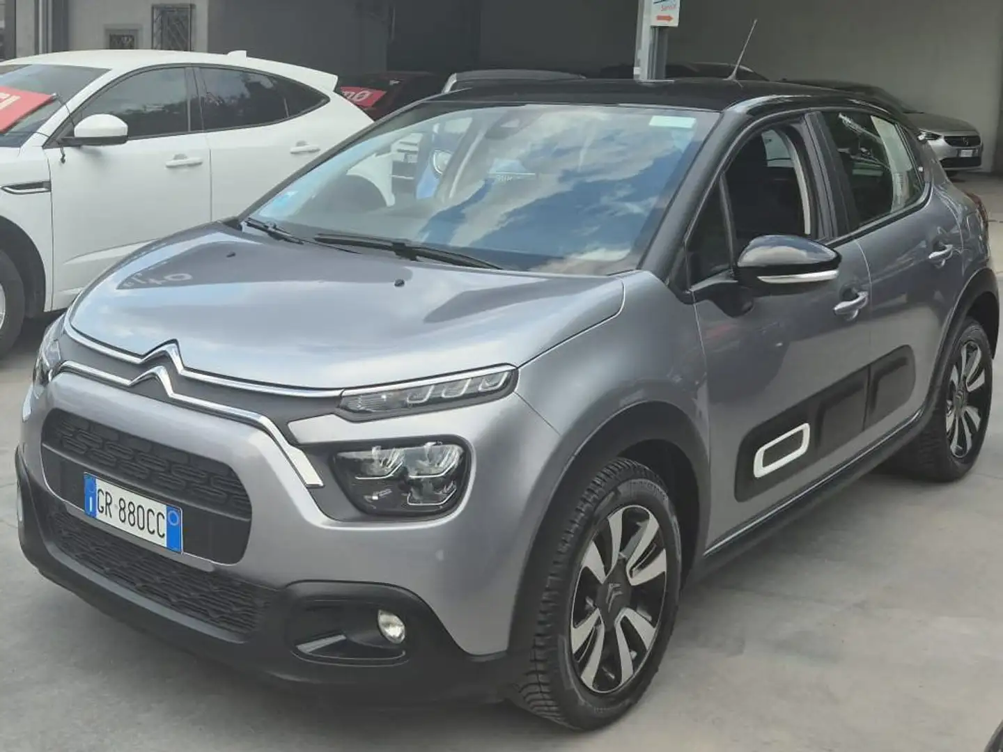 Citroen C3 C3 III 2017 1.2 puretech Shine Pack Grigio - 1