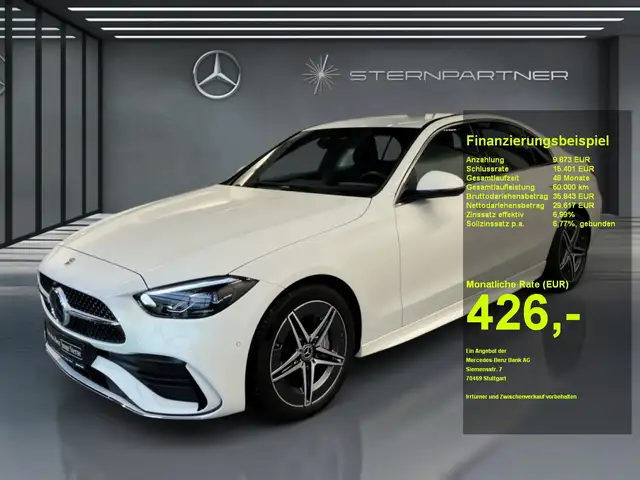 Mercedes-Benz C 200 AMG,LED,AMBIENTE,DISTRONIC,KAMERA,MBUX,CAP