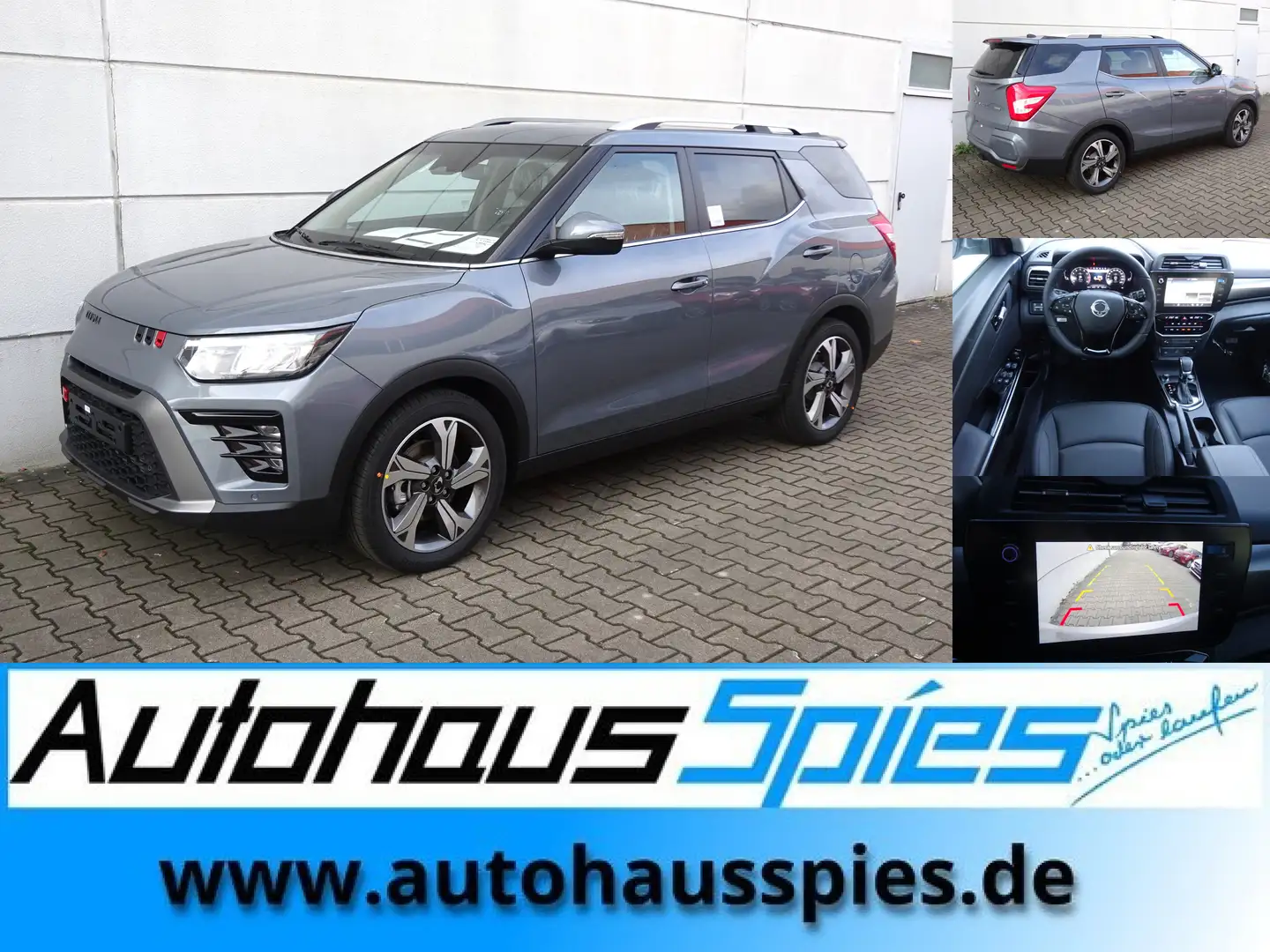 SsangYong Tivoli Grand 1,5 T-GDI 2WD AT Sapphire  TotwAss Gsd Ledr Gris - 1