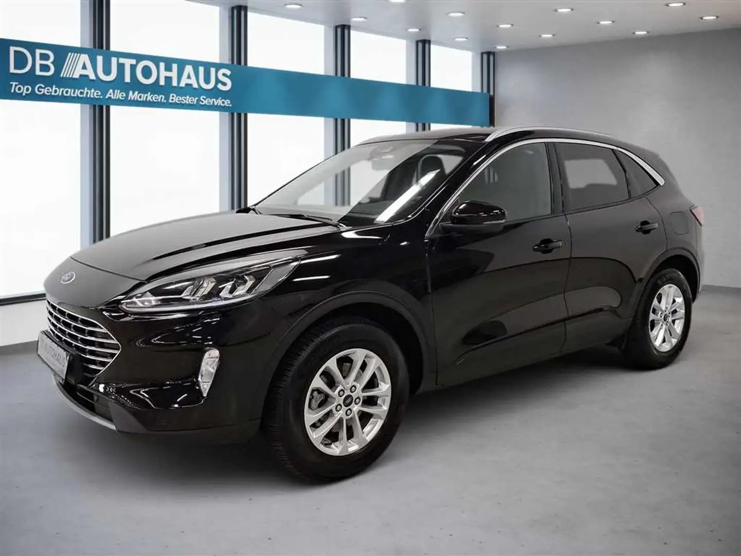 Ford Kuga Titanium 2.5 DuraTec FHEV 4WD Automatik Schwarz - 1