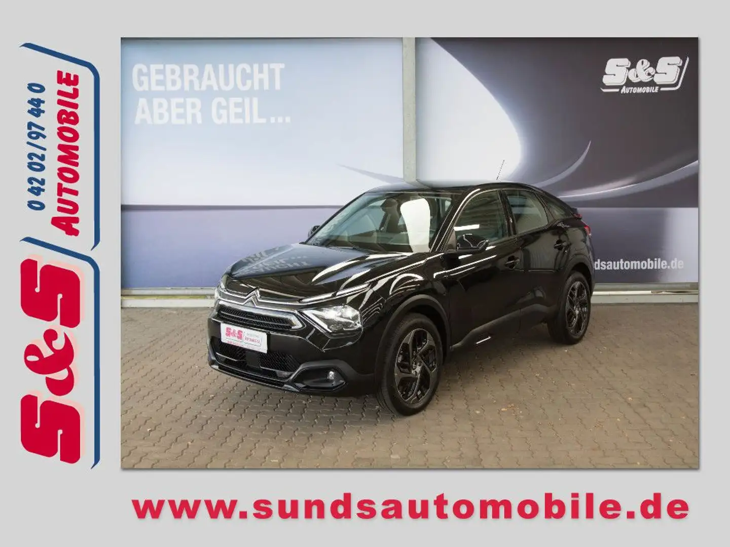 Citroen C4 1.2 Pure Tech 130 Feel KAMERA/NAVI/SHZG Noir - 1
