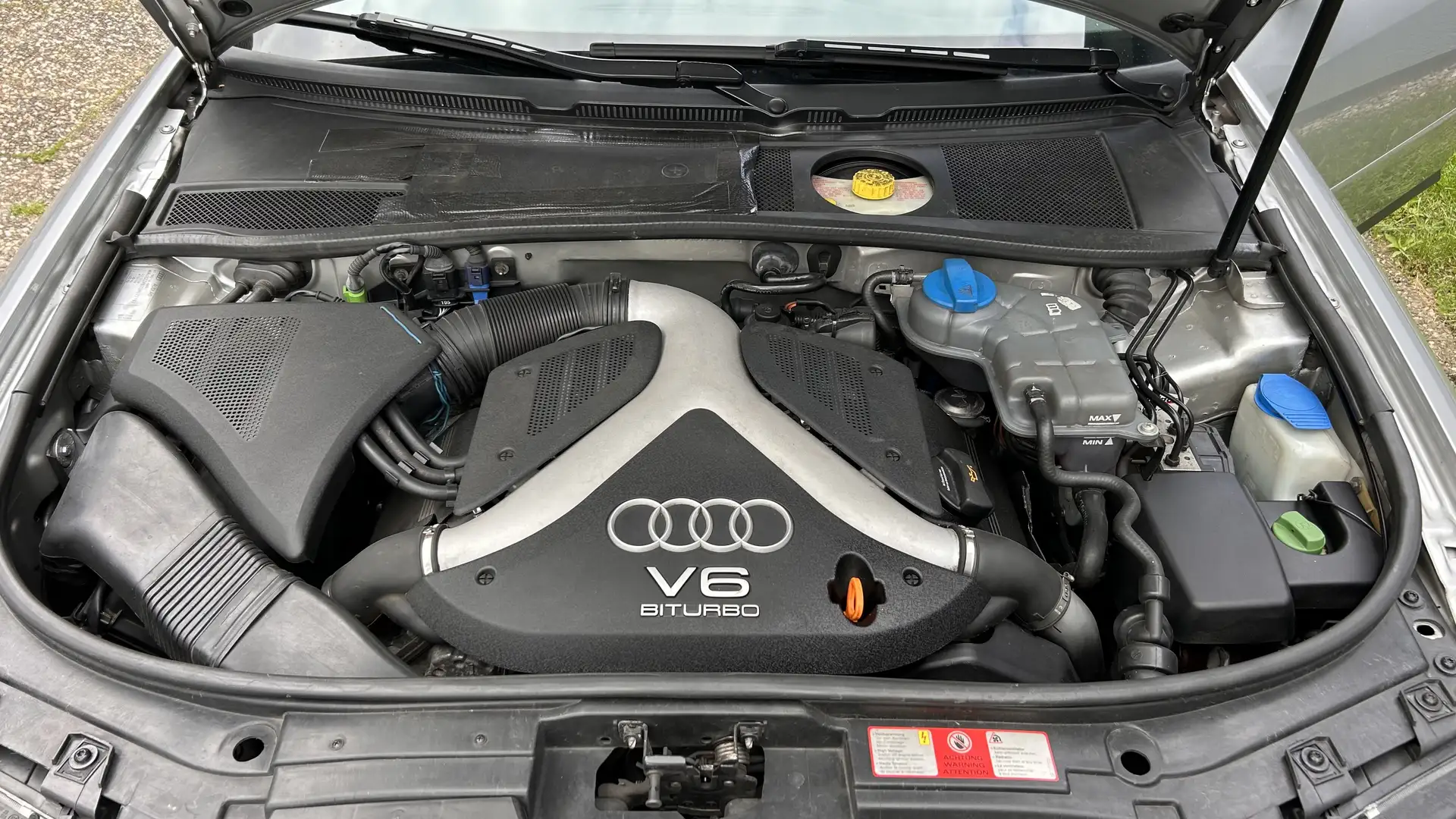 Audi A6 A6 2.7 T quattro Argent - 1