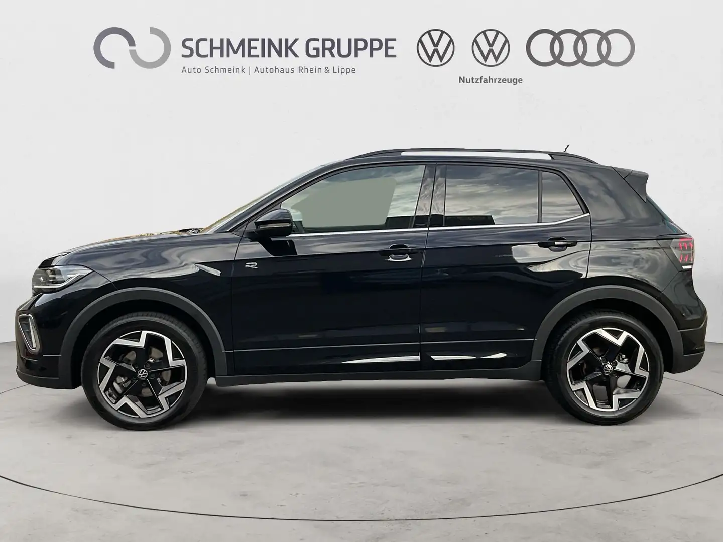 Volkswagen T-Cross 1.5 TSI DSG R-Line Schwarz - 2