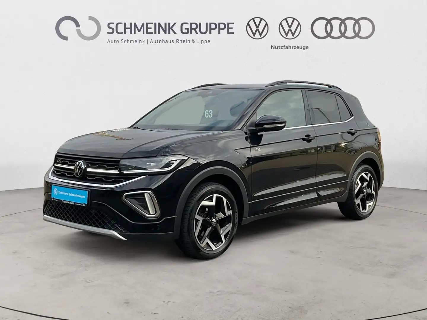 Volkswagen T-Cross 1.5 TSI DSG R-Line Schwarz - 1