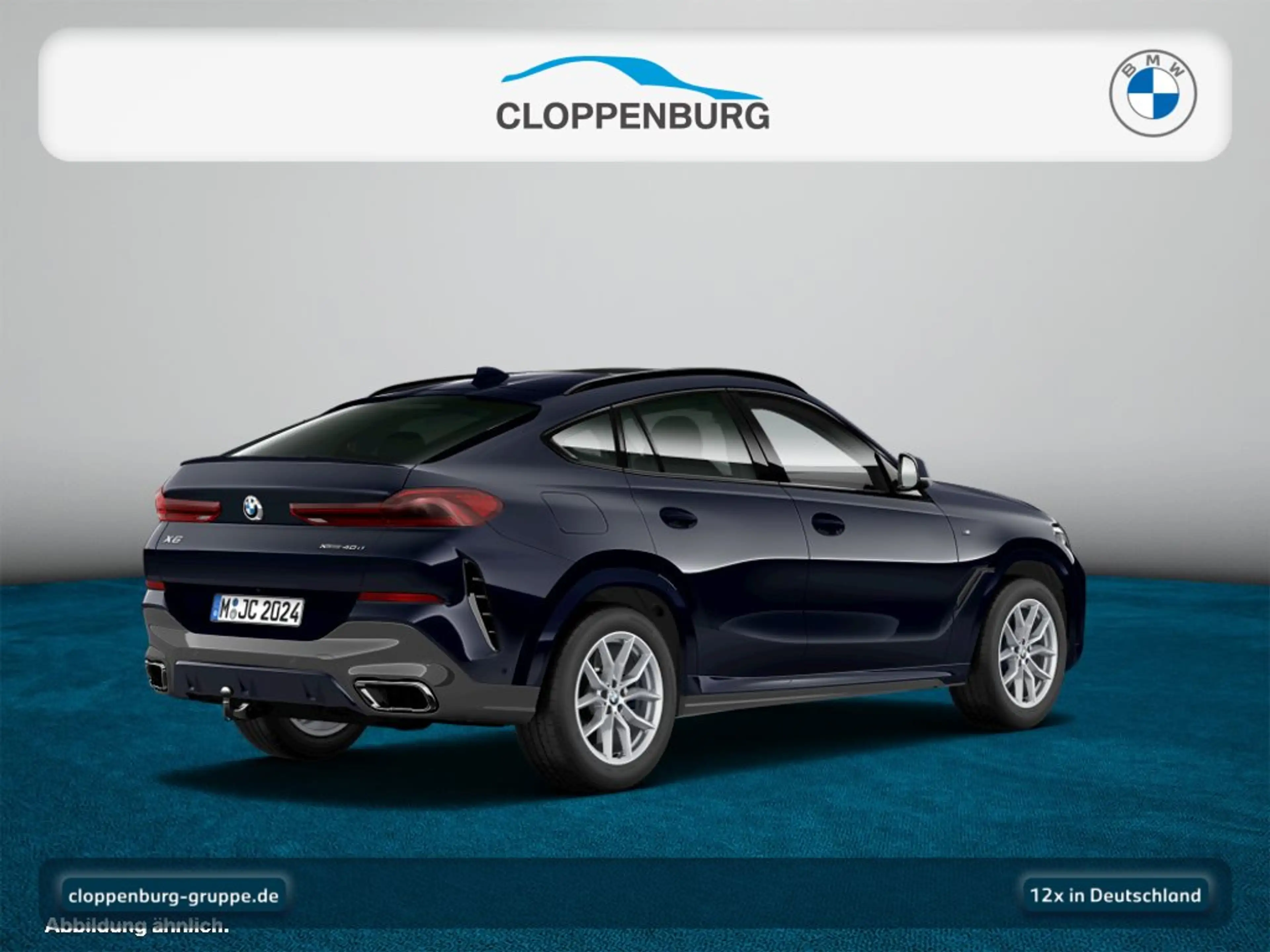 BMW X6 xDrive40d Head-Up+AHK+StHz+Navi+Pano+Laser+WR *Ver — photo 2