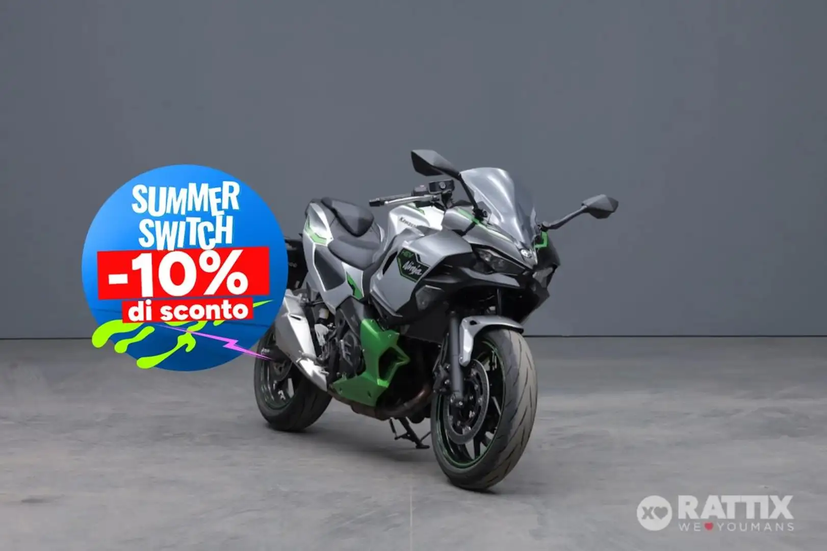 Kawasaki Ninja 7 Hybrid 7 Hybrid Stříbrná - 1