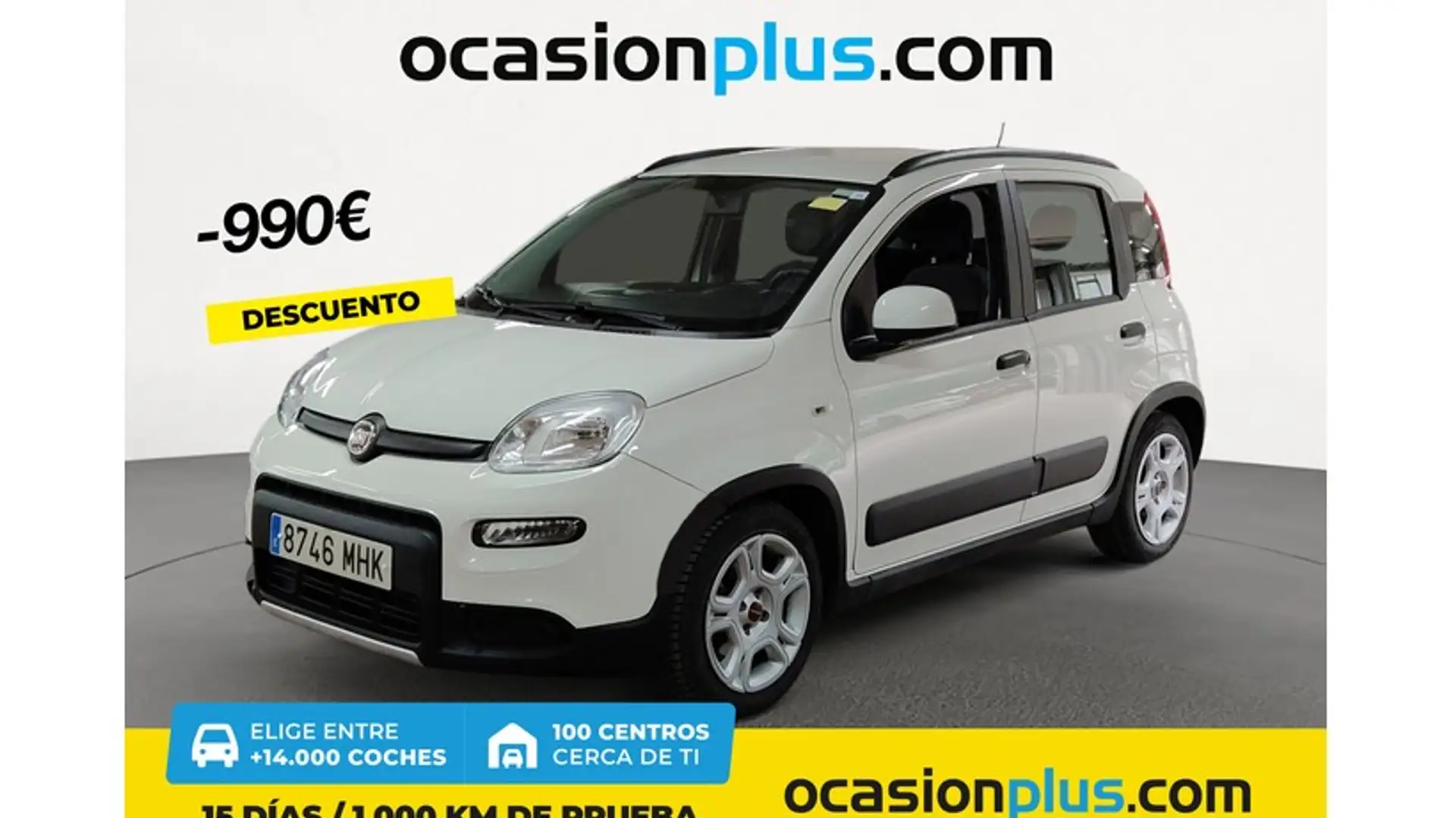 Fiat Panda 1.0 Gse City Cross Hybrid Blanc - 1