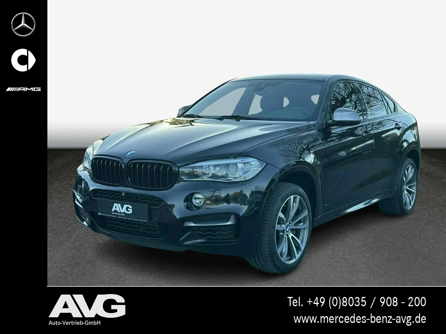 BMW X6 X6 M50d Surround View/Dynamic/20 Zoll Schwarz - 1