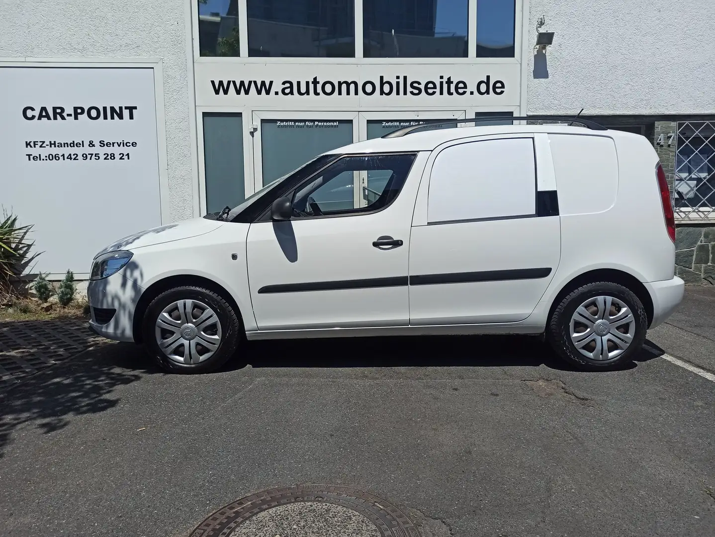 Skoda Roomster Praktik*KLIMA*2.HD*ZR&INSP NEU*LKW*NEUE REIFEN*TOP Blanc - 2