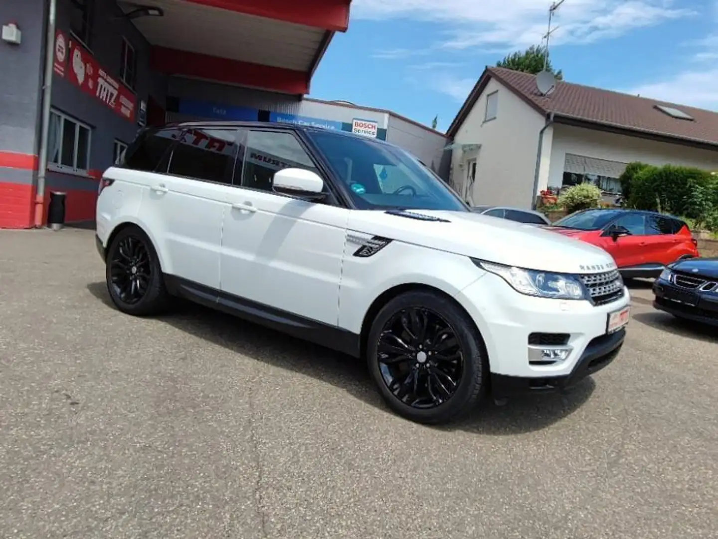 Land Rover Range Rover Sport HSE, Vollleder, Navi, SHZ, Rückfahrkamera Weiß - 1