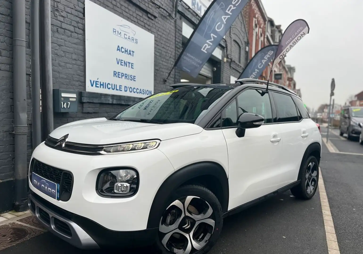 Citroen C3 Aircross 1.5 BlueHDI 120ch Shine Blanc - 2