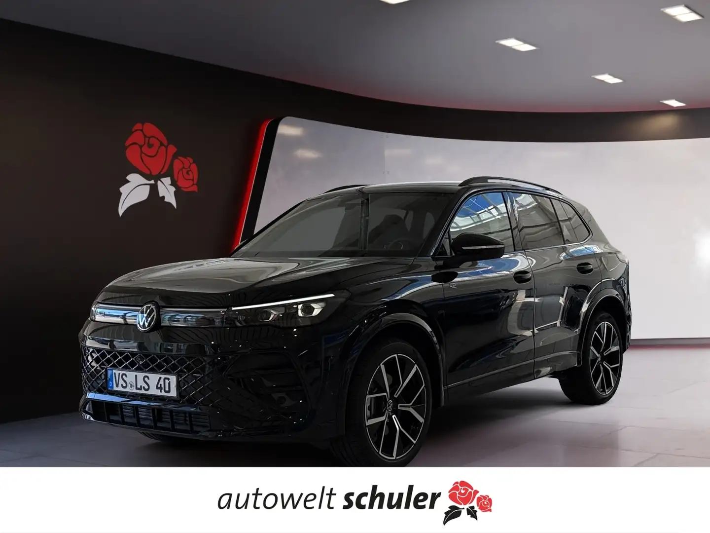 Volkswagen Tiguan R-Line 2,0 TSI 4MOTION 204 PS DSG AHK Schwarz - 1