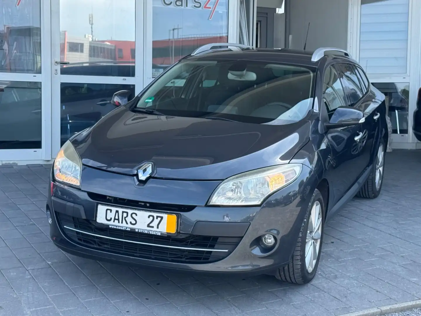 Renault Megane III Grandtour Luxe Leder Navi SHZ Gris - 1