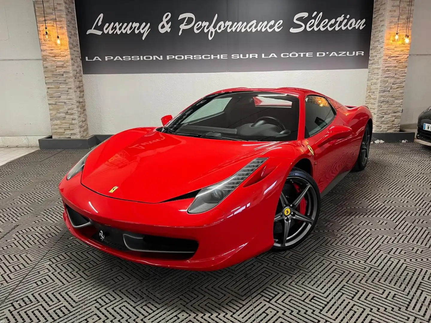 Ferrari 458 Spider 4.5 V8 570ch - 38 000km - Rosso Corsa - Suivi complet Ferrari Rot - 2