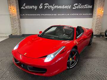 Spider 4.5 V8 570ch - 38 000km - Rosso Corsa - Suivi complet Ferrari