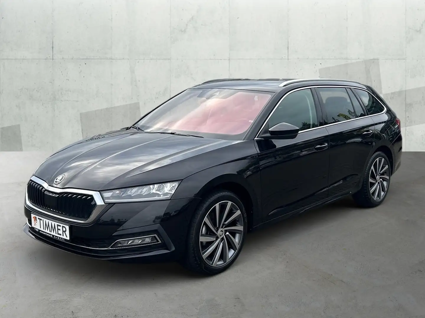 Skoda Octavia Combi 2.0 TDI DSG STYLE *LED *TEMPO *SHZ *DAB Schwarz - 2