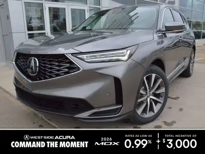 Gray 2026 Acura MDX SUV / Crossover All-Wheel Drive Automatic