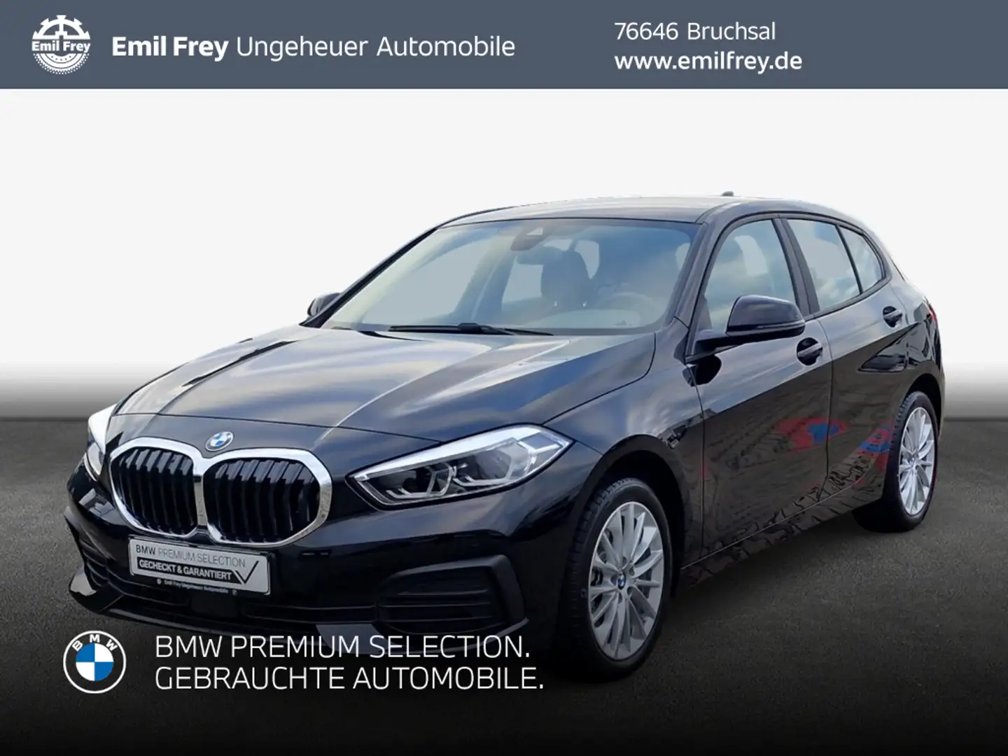 BMW 118 i Advantage, SHZ, PDC, LED Schwarz - 1