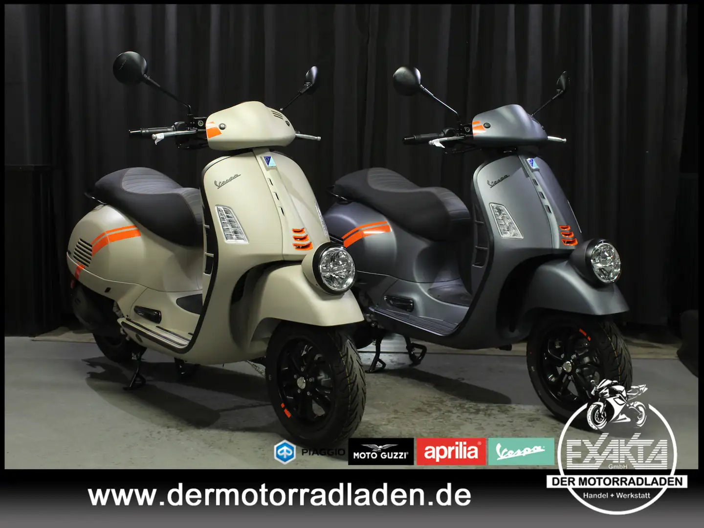 Vespa GT GTV 310 ABS E5+ 2x Farben Šedá - 1