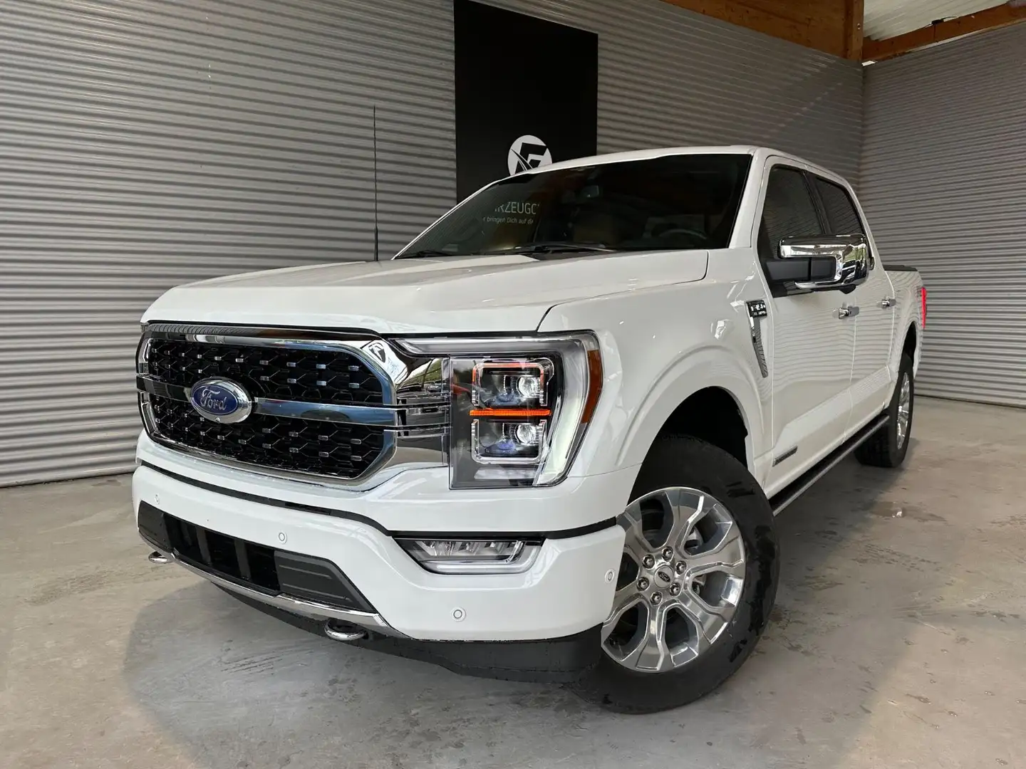 Ford F 150 F150 PLATINUM 3.5L HYBRID/ACC/360°/CARPLAY/B&O Alb - 1