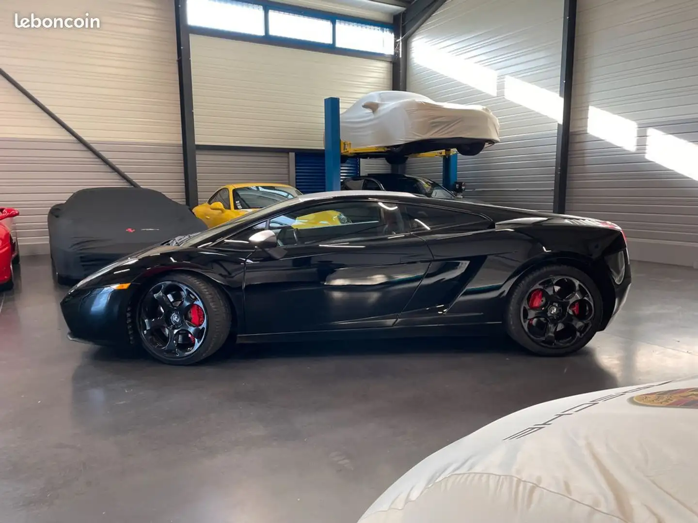 Lamborghini Gallardo Entretien récent 500cv Full Black Intérieur rouge  Negru - 2