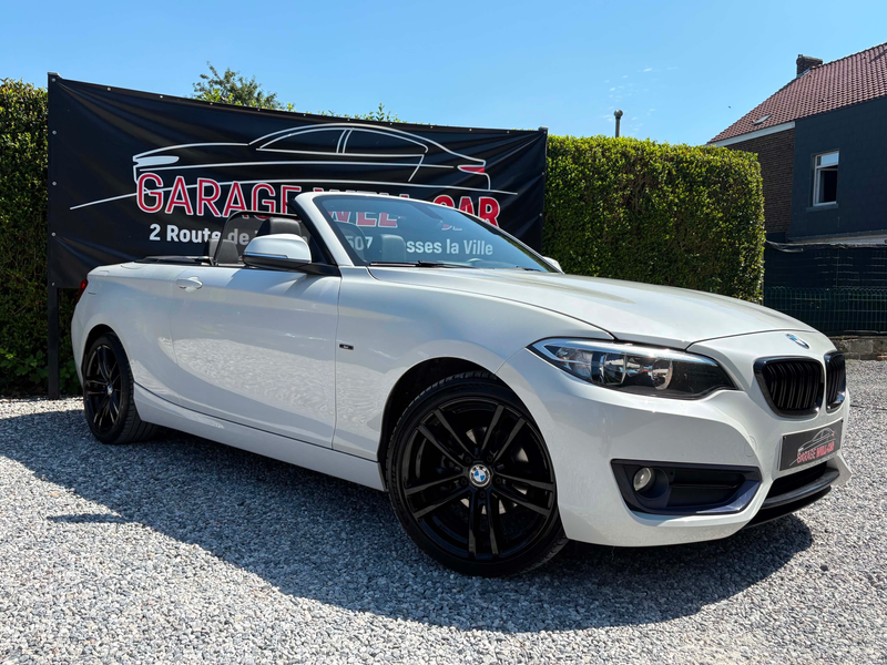 BMW 218 iA-Euro6b-Pack Sport-Boite Automatique-Cuir-Pdc-Garantie 12mois ! — photo 3