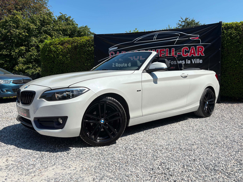 BMW 218 iA-Euro6b-Pack Sport-Boite Automatique-Cuir-Pdc-Garantie 12mois !